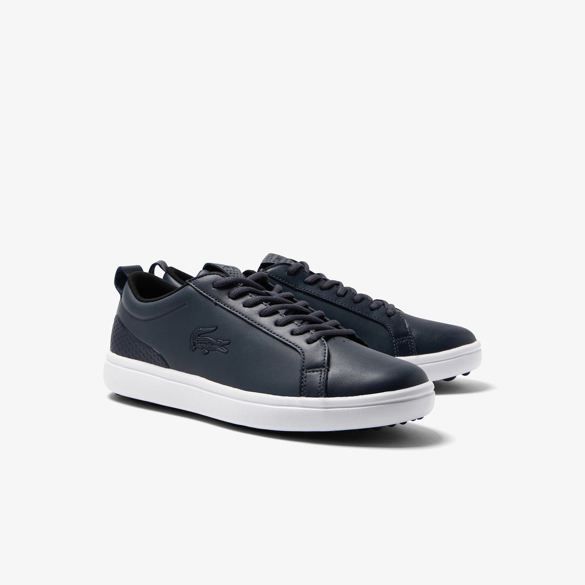 Lacoste G ELITE Men's Synthetic Golf Shoes - Lightweight & Waterproof Black Golf Shoes for Men - Perfect for Golfing, Walking & Casual Wear