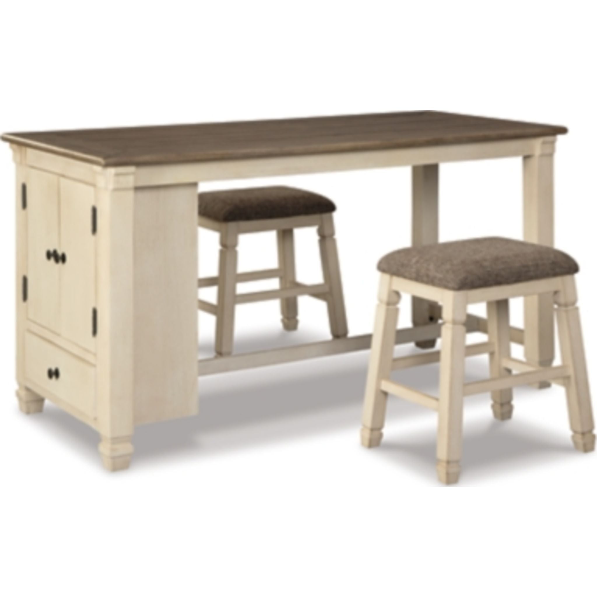 Bolanburg Dining Table Set - Modern 5-Piece Kitchen Table with Chairs for Home & Restaurant Use - Perfect for Family Meals, Dinner Parties, and Small Cafe Spaces