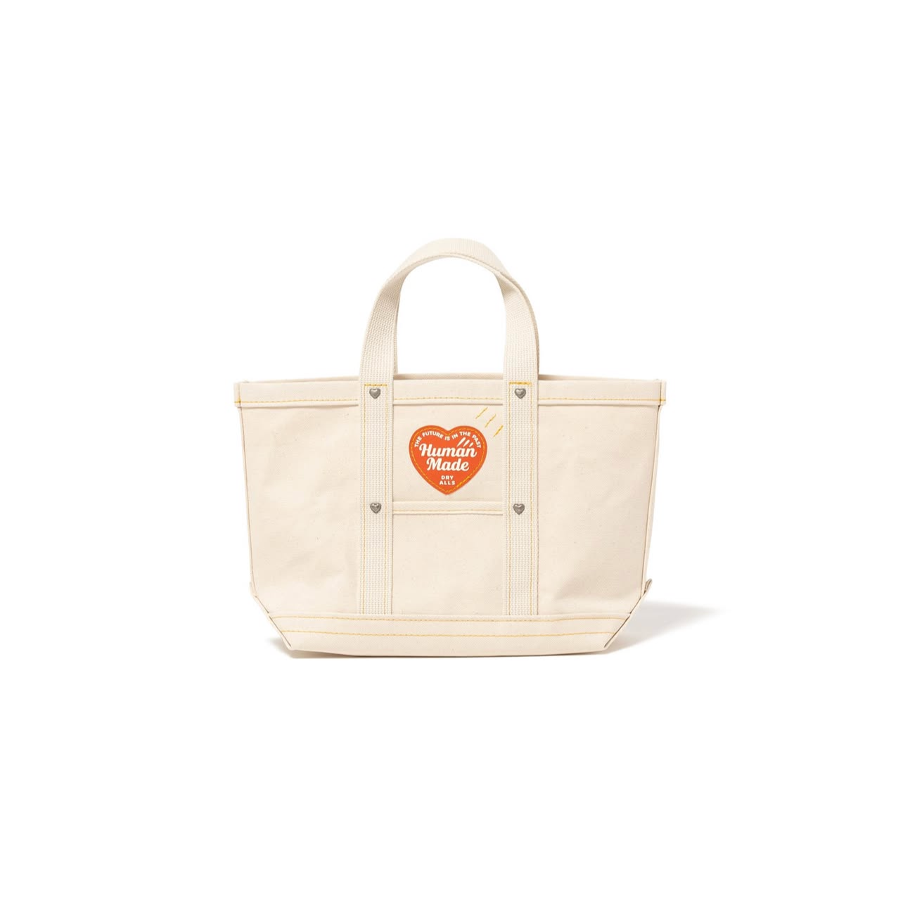 HUMAN MADE 25SS Small Canvas Tote Bag (HM29GD005) - Stylish & Durable Eco-Friendly Shopping Bag for Beach, Grocery & Daily Use