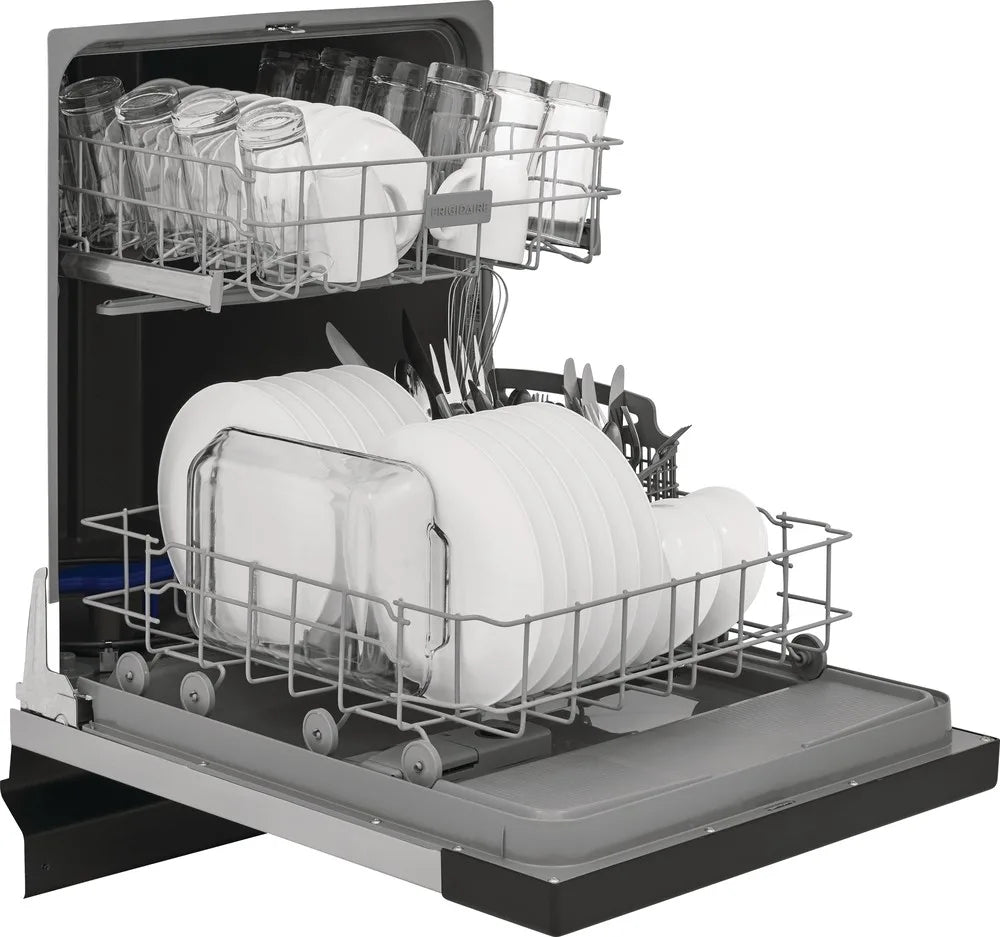 Frigidaire FDPC4221AS 24-Inch Built-In Dishwasher - Stainless Steel Finish | Energy Star Certified | Quiet Operation for Open-Concept Kitchens