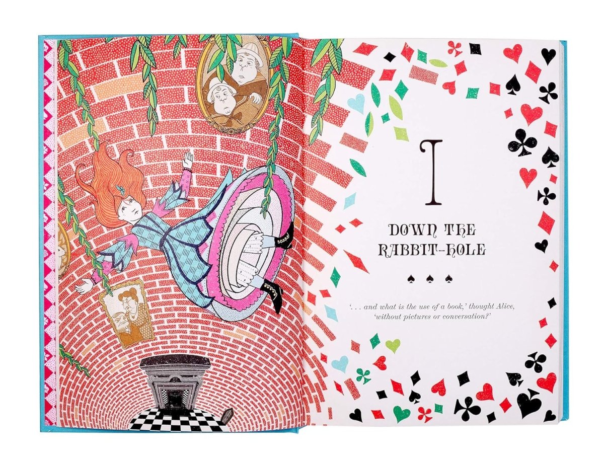Lewis Carroll: Alice's Adventures in Wonderland - MinaLima Illustrated Edition | Classic Fantasy Novel for Book Collectors & Literary Gifts