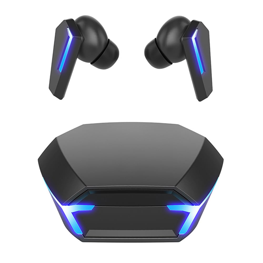 URIZONS TWS Bluetooth Gaming Earbuds - Wireless In-Ear Headphones with Dual Mode, 35H Battery Life - Black | Perfect for Gaming, Workouts & Commuting