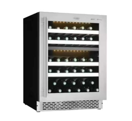Europace EWC 8041S 39-Bottle Dual Zone Wine Cooler Refrigerator - Perfect for Home Bars, Restaurants & Wine Cellars
