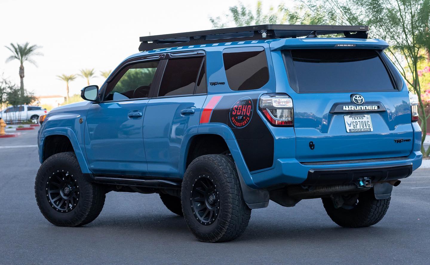 10-Piece 23 Toyota 4Runner SDHQ Pro Decal Kit - Premium Vinyl Stickers for Off-Road Adventure & Truck Customization