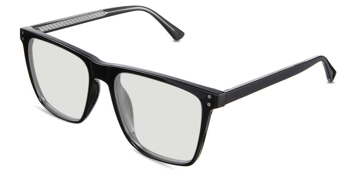 Zayden Men's Prescription Tinted Glasses - Stylish UV Protection Eyewear for Driving, Outdoor Activities & Everyday Use