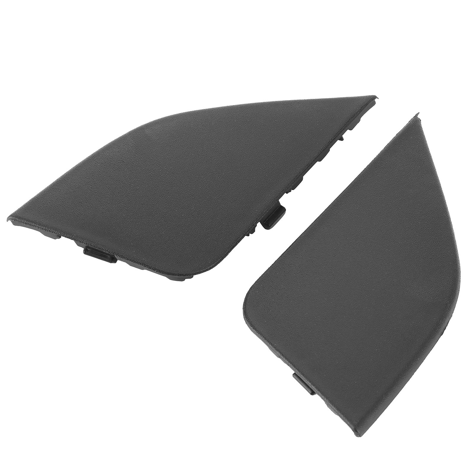 2016-2018 Front Bumper Tow Hook Cover Replacement - 2pc Black Bumper Tow Hook Eye Covers for Car Accessories | Perfect for Off-Roading, Towing & Vehicle Protection