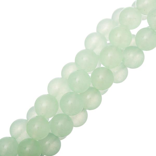 10mm Natural/Dyed Malaysian Jade Beads - 15-16 Strands for Jewelry Making, Bracelets & Necklaces - Perfect for DIY Crafting, Gift Giving & Spiritual Healing