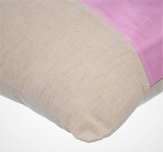 Stylish Metallic Pink Faux Leather Throw Pillow Cover - Elegant Home Decor for Sofa, Bed & Living Room