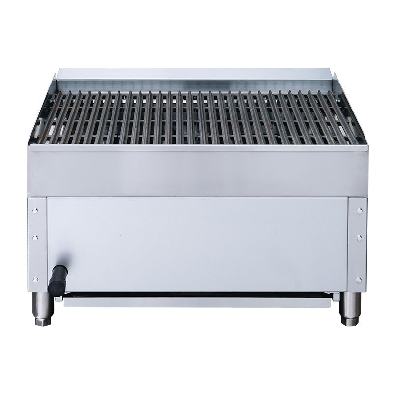 Dukers DCCB24 24-Inch Commercial Countertop Charbroiler - Perfect for Restaurants, Food Trucks & Outdoor Grilling