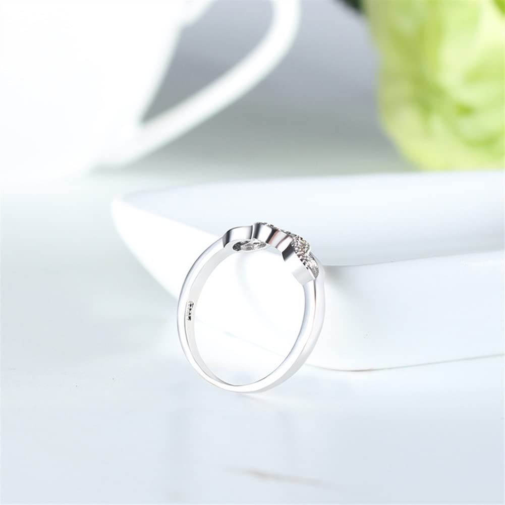 925 Sterling Silver Infinity Ring for Women - Endless Love Symbol, Fashion Jewelry, Size 3 | Perfect for Anniversaries, Weddings & Romantic Gifts