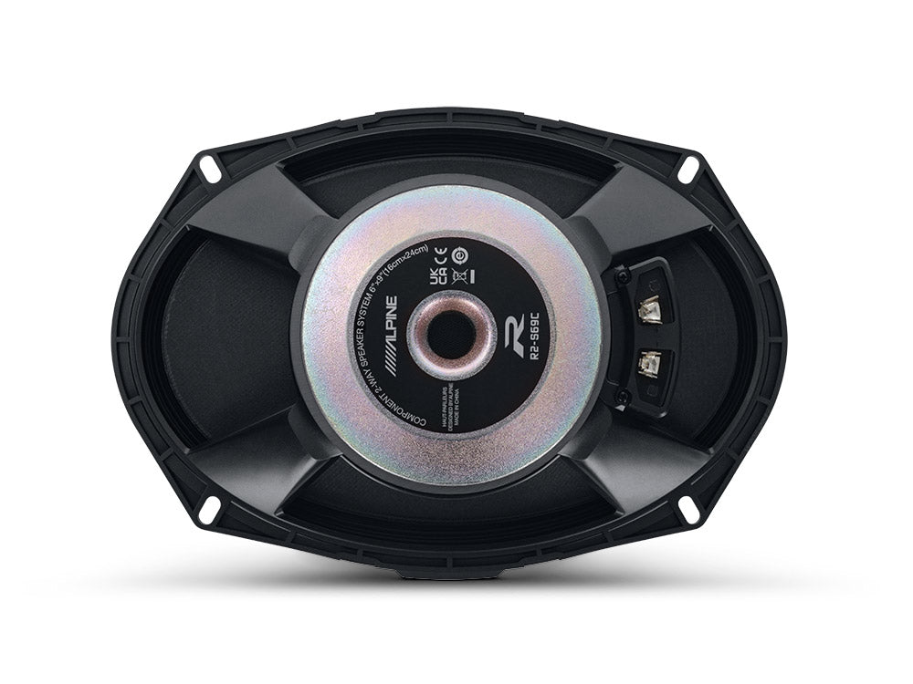 Alpine R2 S69C 6x9 Inch 2-Way Component Car Speakers - Premium Sound for Cars, Trucks & SUVs - Perfect for Upgrading Your Vehicle Audio System