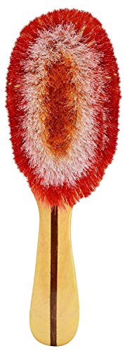 KHUSHI Professional Wooden Hair Duster Brush for Salon & Parlor - Neck Duster & Powder Cleaning Brush for Stylists - Perfect for Hair Coloring, Cutting & Makeup Application