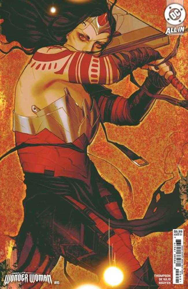 Absolute Wonder Woman #6 Cover D Joshua Sway Swaby Variant - Comic Book Collectible for DC Fans, Superhero Decor & Gift Idea