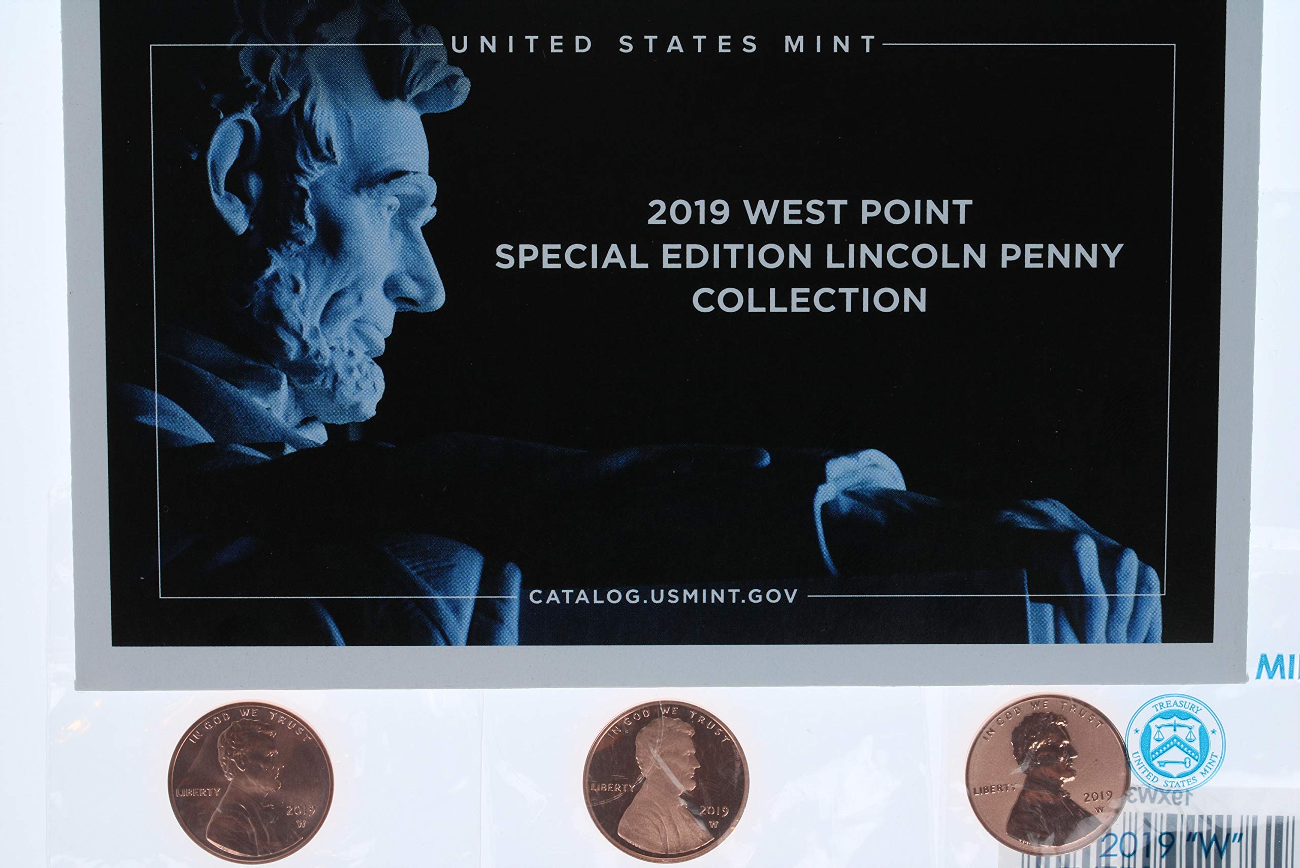 2019 W Lincoln Shield Cent Coin Set - 3 Coin Collection (Uncirculated Condition) | Perfect for Coin Collectors, Gift Ideas & American History Enthusiasts