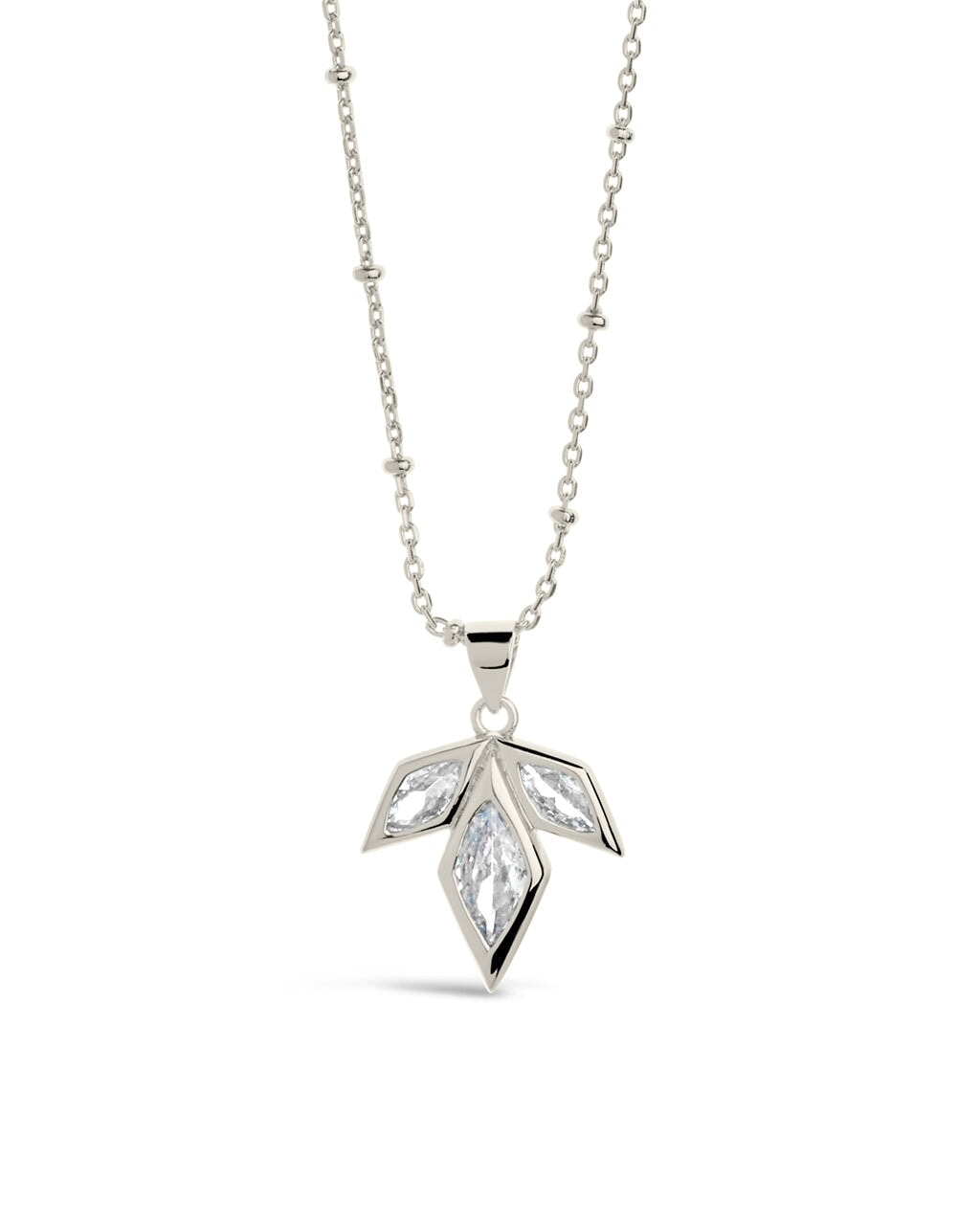 Lissie CZ Pendant Necklace – Elegant Cubic Zirconia Jewelry for Women, Perfect for Parties, Weddings & Everyday Wear