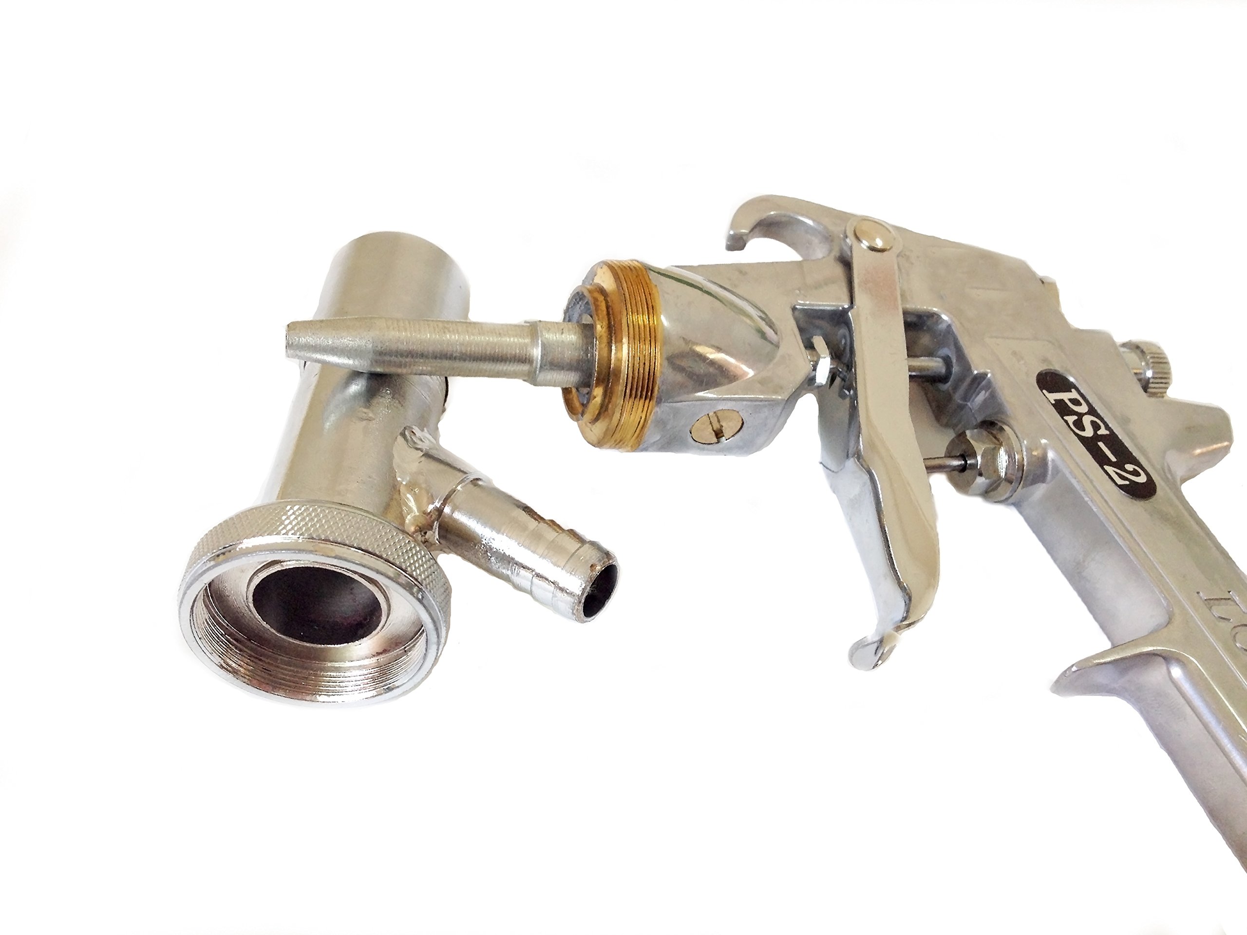Chiloskit PS-2 Air Sandblaster Gun Kit - Pneumatic Sandblasting Spray Tool for Metal, Wood & Auto Restoration | Perfect for Rust Removal, Paint Stripping & Surface Preparation