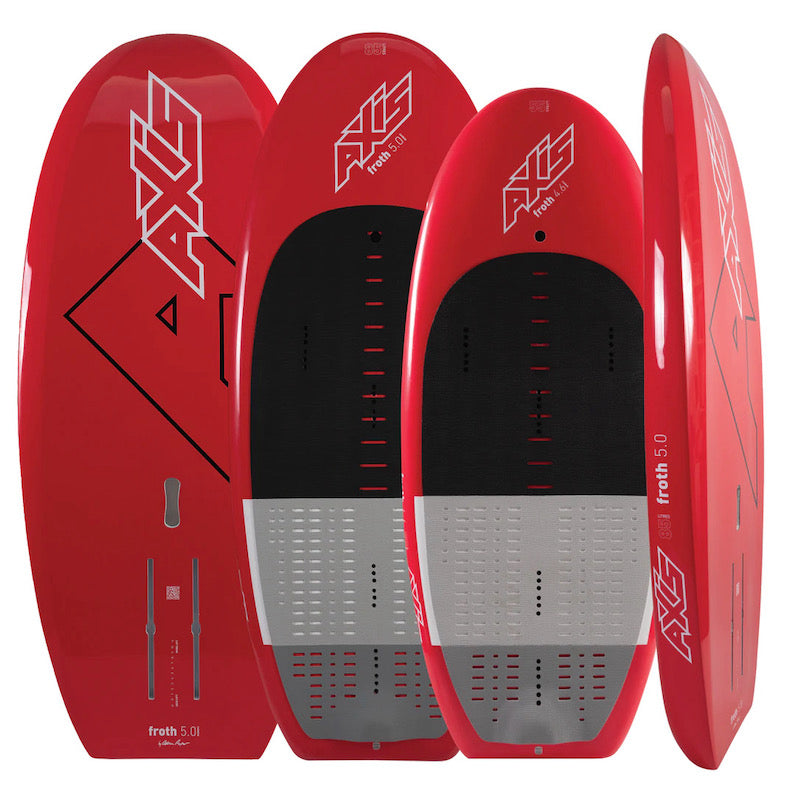 Axis Froth 75L Wing Foil Board - Premium Inflatable Foil Board for Wing Surfing & Wing Foiling - Perfect for Beginners & Intermediate Riders - Great for Ocean, Lake & Flat Water Riding