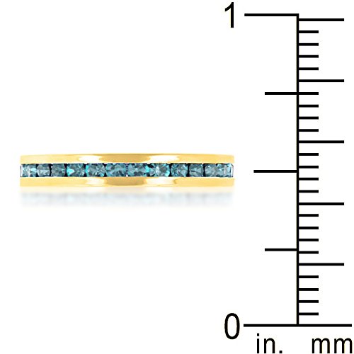 Elegant Swarovski Crystal Birthstone Stackable Eternity Rings for Women - Perfect for Anniversary Gifts, Wedding Bands & Everyday Jewelry