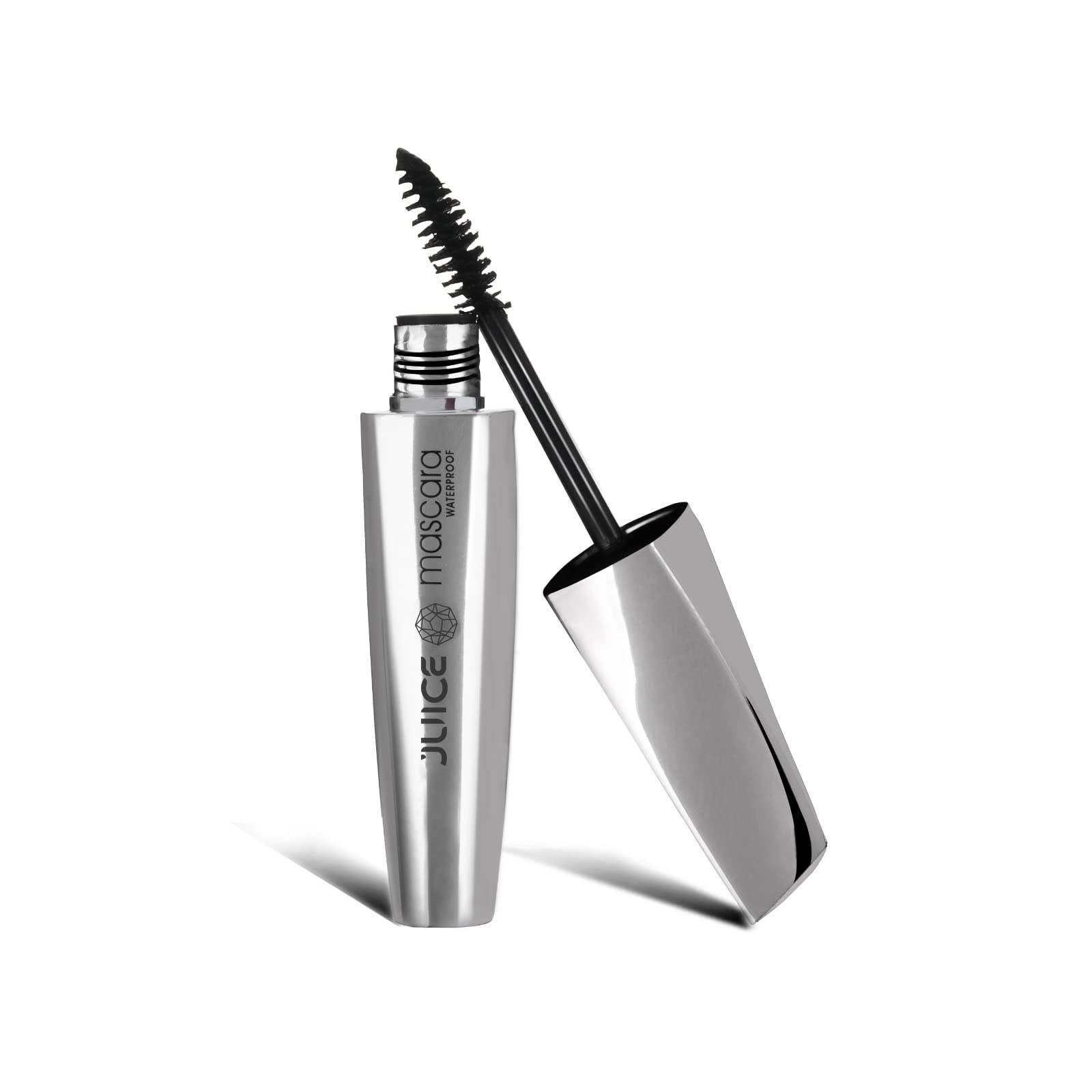 Waterproof & Long-Lasting Black Liquid Mascara (JUICE MS04) - Smudge-Proof Volumizing Lash Enhancer for Day & Night Wear