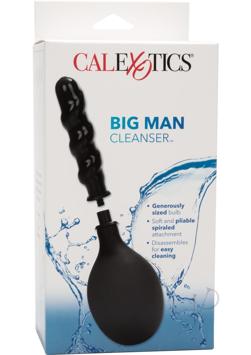 Big Man Cleanser Enema Kit - Premium Black Enema for Colon Cleansing & Detox - Perfect for Home Use & Wellness Routine