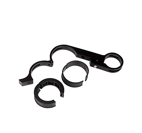 Carbon Fiber Bike Handlebar Extender - Universal Tube Extension Bracket for Road Bicycle Light, Speedometer & Headlight Mount | Perfect for Night Riding & Cycling Accessories Installation