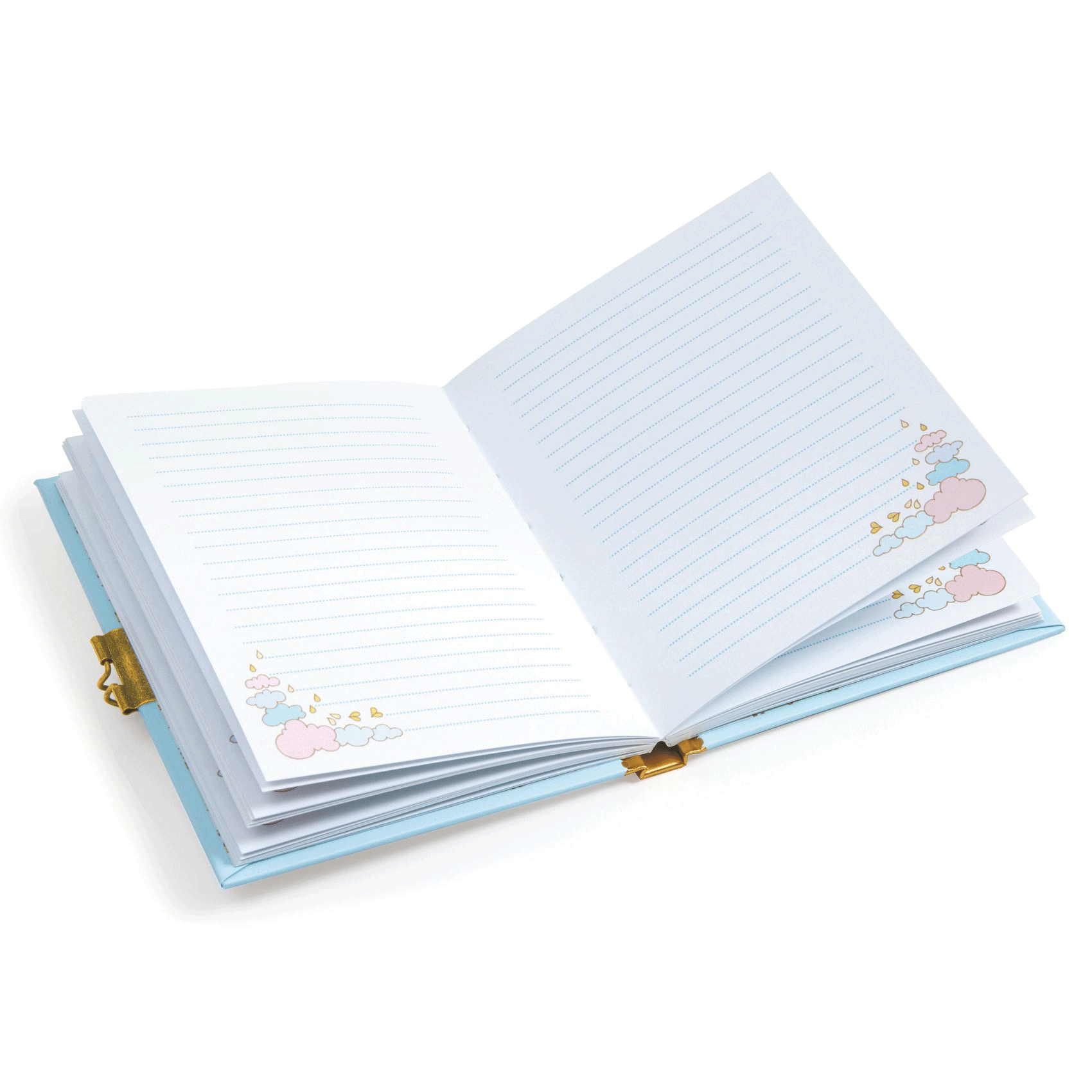 Tinyly Prunelle's Secret Diary by Djeco - Creative Writing Journal for Kids, Girls Diary Book with Lock, Perfect Gift for Children's Imagination & Storytelling (Home, School, Travel Use)