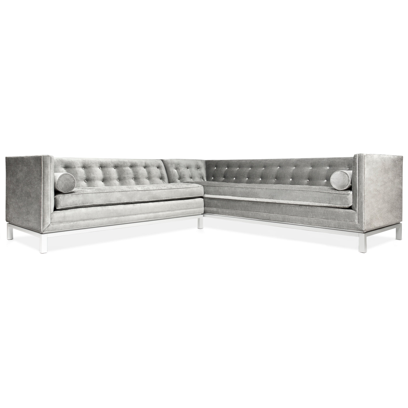 Lampert Sectional Sofa with Left Arm Facing - Modern L-Shaped Couch for Living Room, Family Room & Home Theater Comfortable Seating