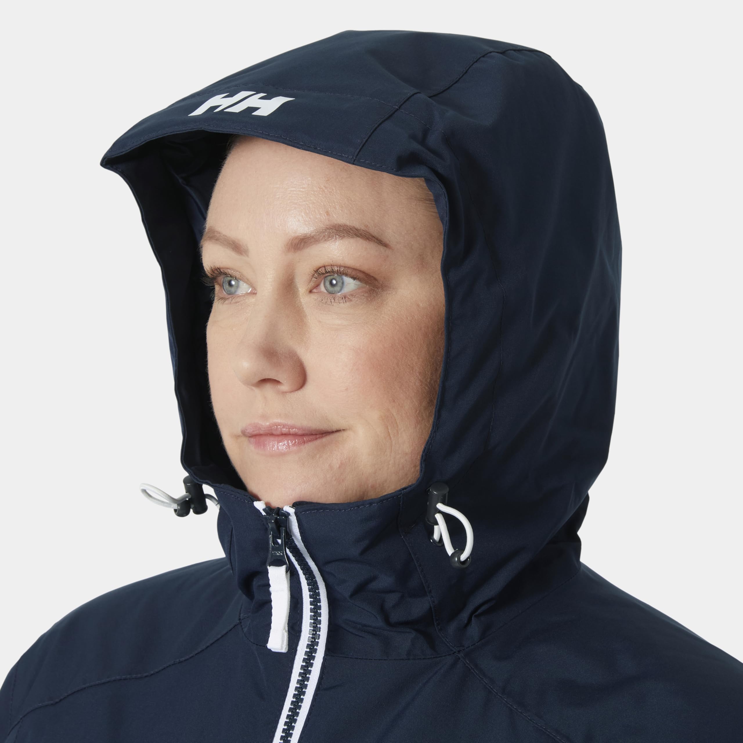 Helly Hansen 62395 Women's Long Belfast Winter Jacket - Waterproof Insulated Coat for Cold Weather, Hiking & Outdoor Activities