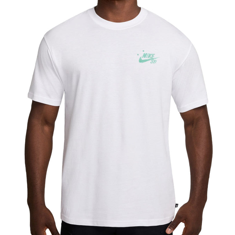 Nike SB Max 90 Brooklyn Banks Skate T-Shirt for Men - White Cotton Graphic Tee - Streetwear & Skateboarding Apparel