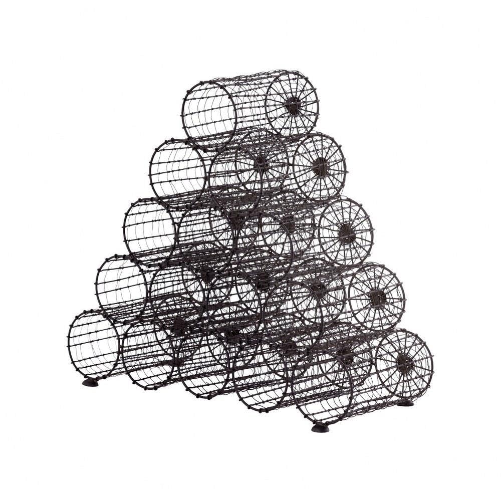 Elk Lighting WRACK001 Black Table Top & Kitchen Organizer - Perfect for Countertop Storage, Spice Racks, and Small Kitchen Appliances