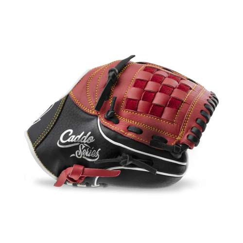 Marucci Caddo 10 Baseball Fielding Glove - MFG2CD1000 R/BK - Premium Leather Baseball Glove for Youth & Adult Players - Perfect for Infield, Outfield & Practice Sessions