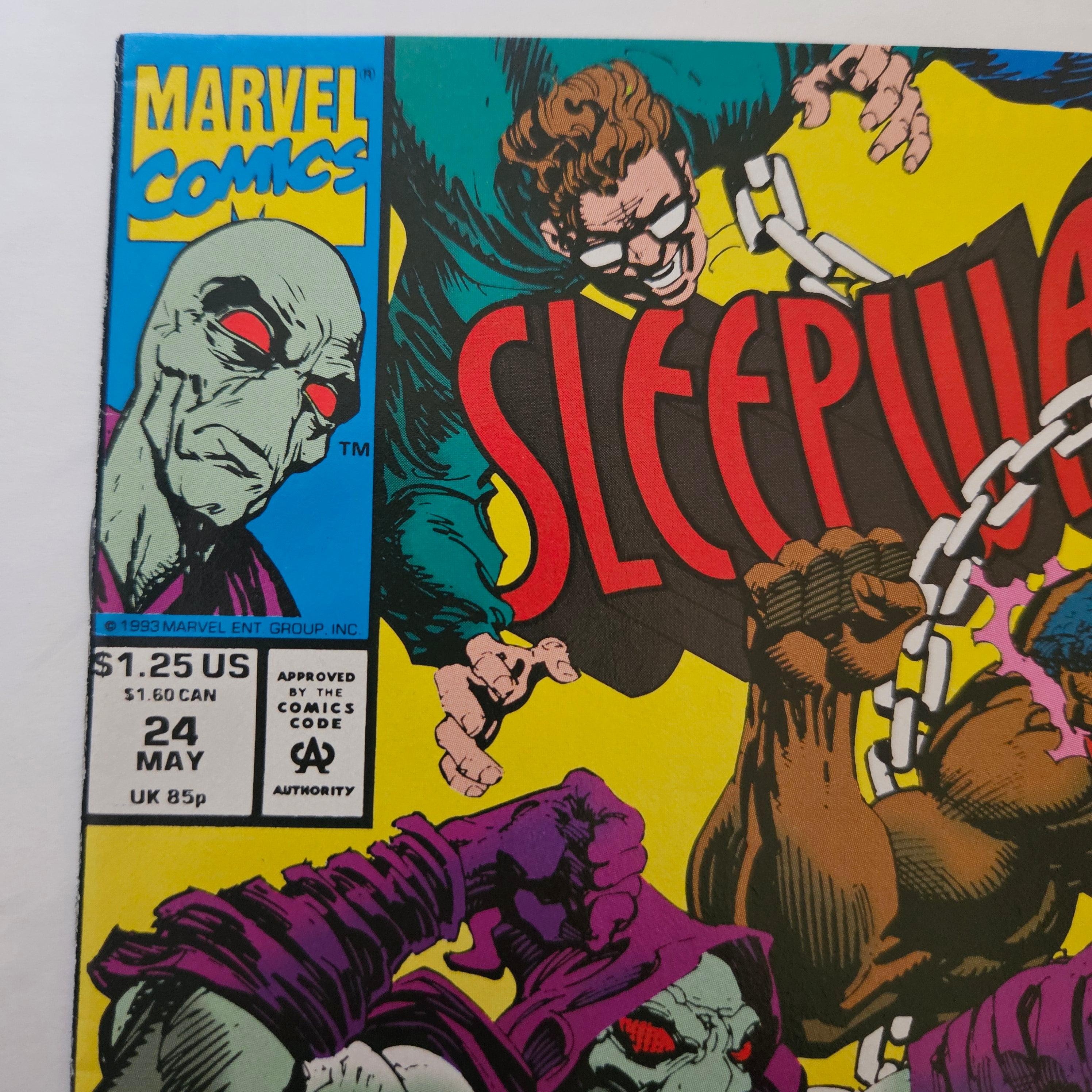 Sleepwalker #24: The End of the Sleepwalker | Marvel Comics 1992 Issue | Rare Collectible Comic Book for Marvel Fans & Comic Collectors | Perfect for Display, Gifts, and Investment