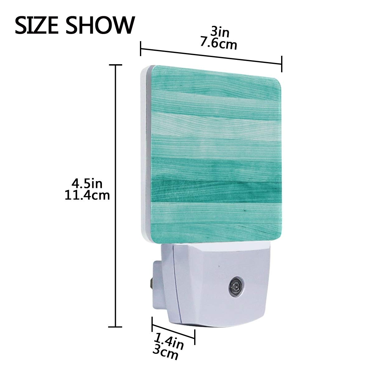 Smart LED Night Light - Auto Dusk to Dawn Sensor for Bedroom, Bathroom & Hallway