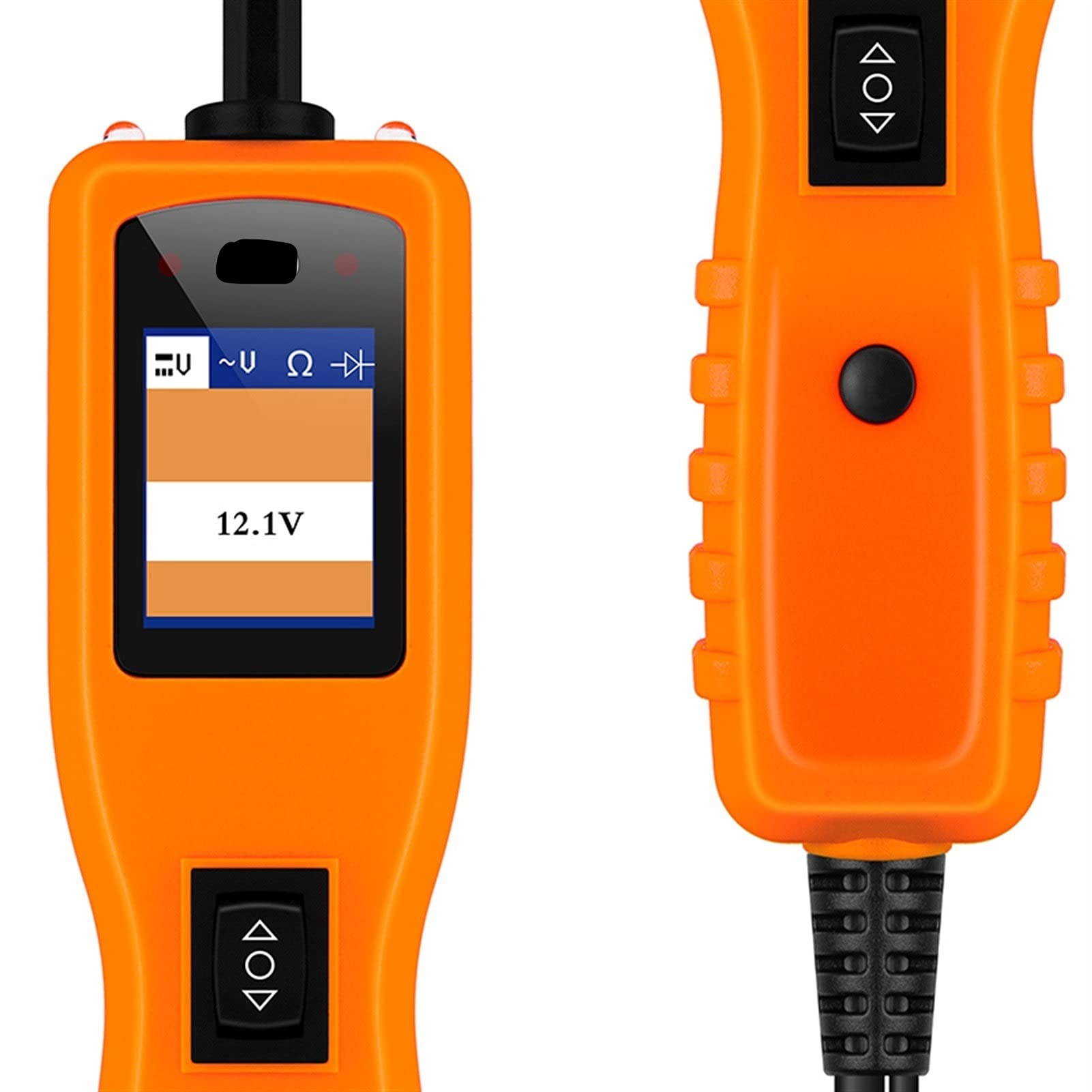 KM10 Automotive Circuit Tester - Power Probe Electrical System Scanner for Car Diagnostics | 12V/24V Vehicle Electrical Testing Tool | Portable Multifunctional Auto Repair Kit for Mechanics & DIY Enthusiasts | Use for Troubleshooting Wiring, Fuses & Battery Issues