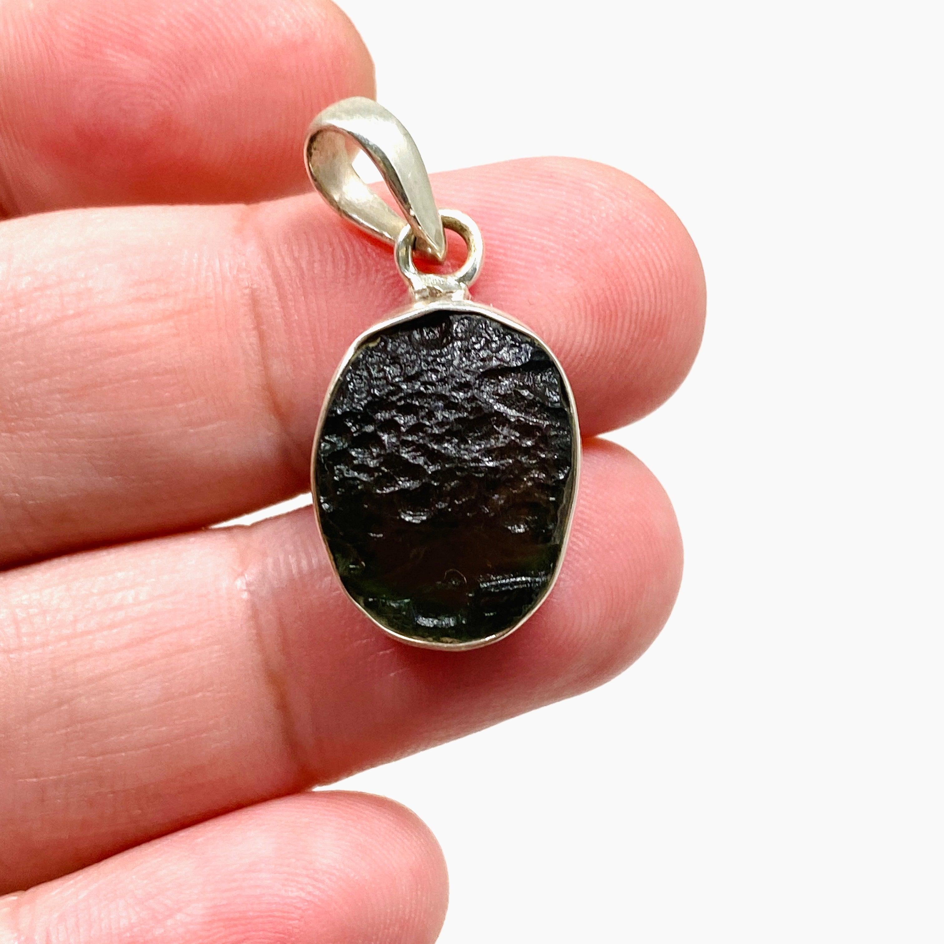 Natural Moldavite Pendant 4.25g Genuine Czech Meteorite Jewelry - Perfect for Spiritual Healing, Meditation & Energy Work