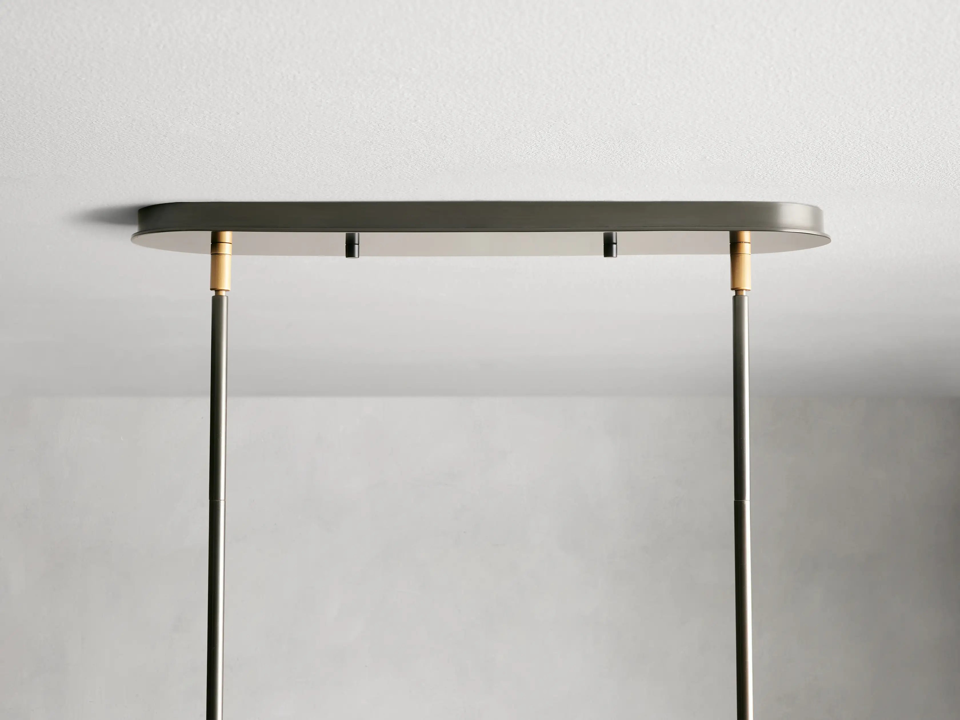 Daphne Linear Chandelier - Modern 6-Light LED Pendant Lighting Fixture for Dining Room, Kitchen Island & Living Room Decor
