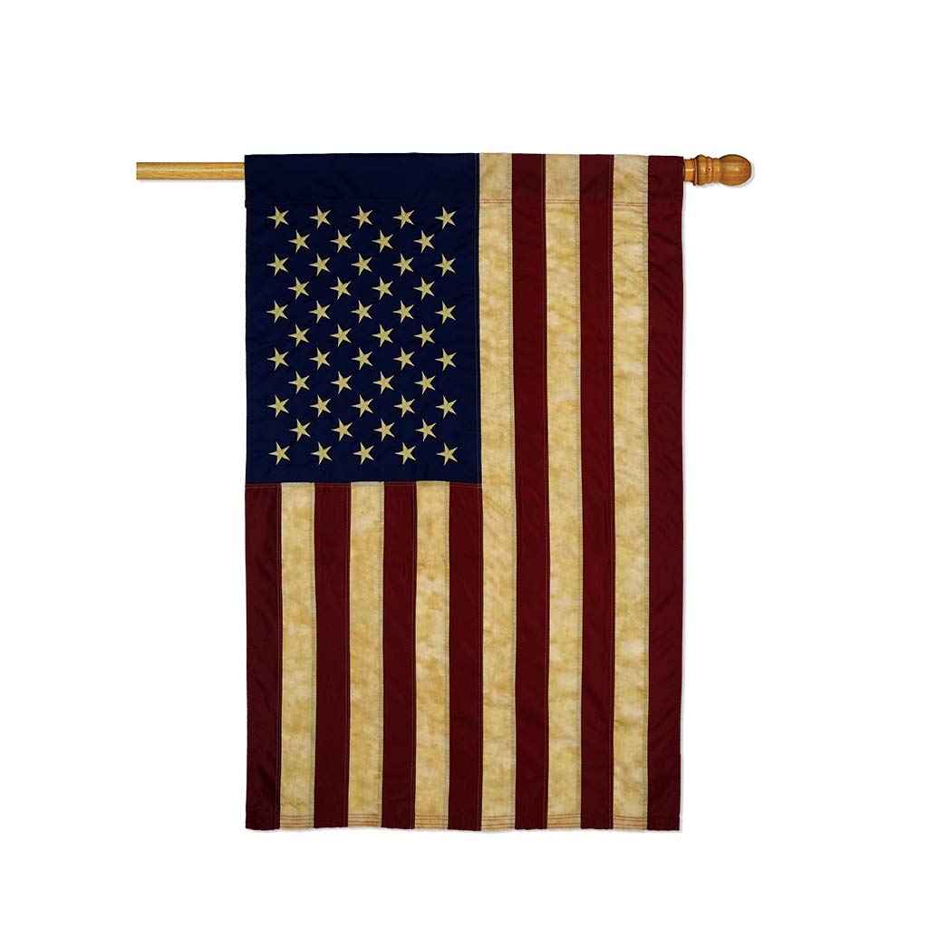American National Guard House Flags Pack - Armed Forces ANG Military Veteran Retiree Official USA Flag - Double-Sided 28x40 Inch Outdoor Yard Banner - Patriotic Home Decor for Veterans Day, Memorial Day & Military Appreciation