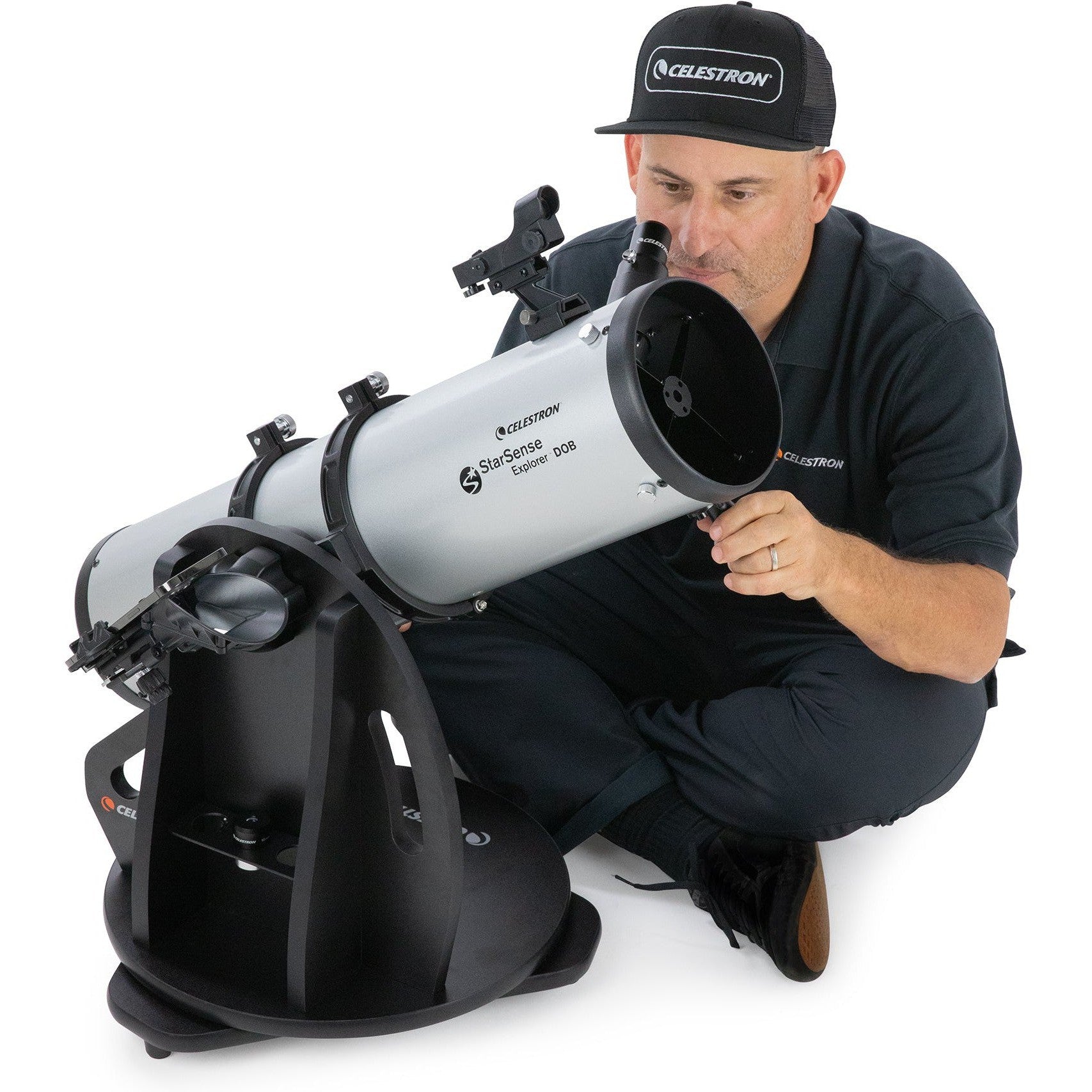 Used StarSense Explorer 150mm Smartphone App Enabled Tabletop Dobsonian Telescope - Stargazing & Astronomy for Beginners, Backyard Observation & Night Sky Exploration