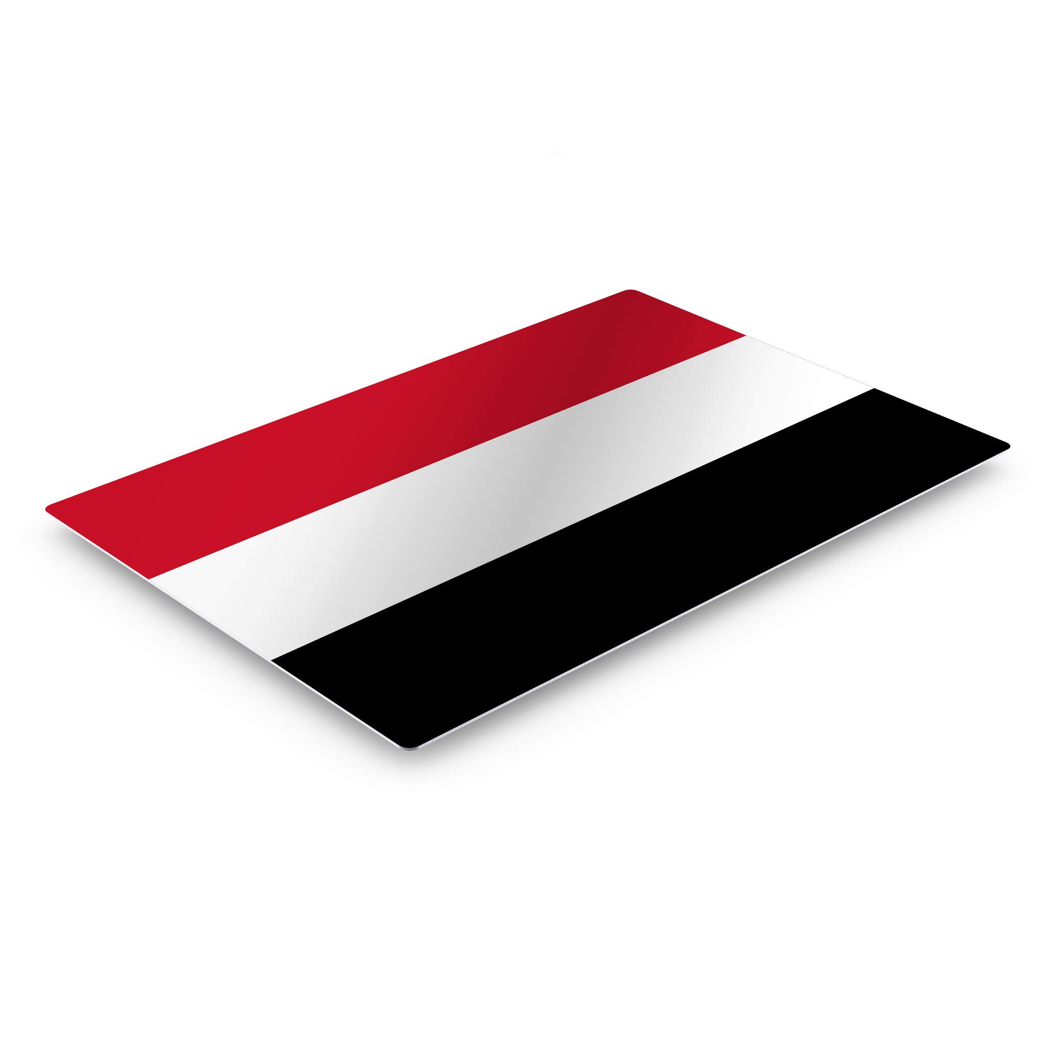Yemen Flag Metal Wall Art Print - 24x36 Inches, Ready to Hang, Made in USA | Modern Home & Office Decor for Living Room, Dorm, Bedroom, Kitchen, Man Cave, Sports Club & Bar | Perfect for Patriotic Displays, Game Day Parties & Cultural Decorations