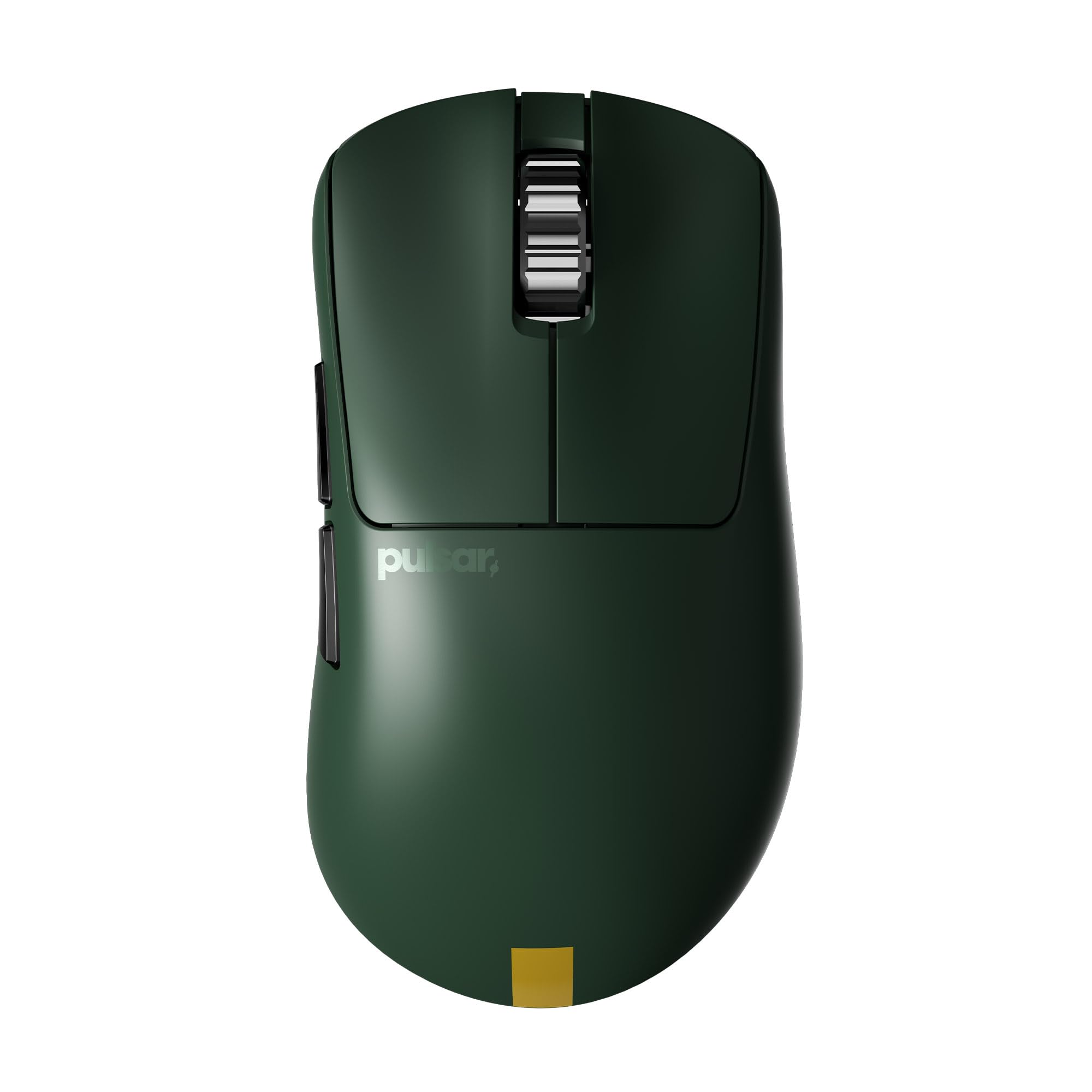 Pulsar Xlite V3 ES Wireless Gaming Mouse - 65g Lightweight, Right-Handed, OLED Display, 4K Dongle, 2.4GHz, 4K/8K Polling Rate, PAW3395 26K DPI Sensor, 100H Battery Life (Green) - Perfect for FPS, MOBA & Esports Gaming