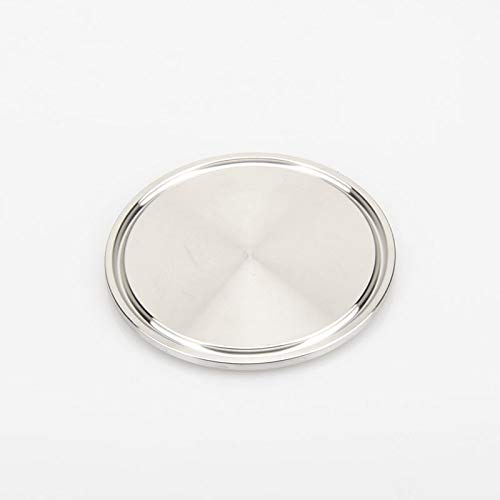 304 Stainless Steel Tri Clamp Ferrule Cap - Sanitary End Cap for Food & Beverage Industry (OD 25mm) | Perfect for Brewing, Dairy Processing & Pharmaceutical Applications