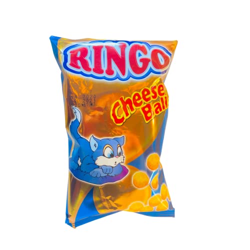 Authentic Lebanese Ringo Chips - 10 Flavor Variety Pack (22g Bags) | Cheese Balls & More | Bulk Wholesale Snack (49 Bags) - Perfect for Parties, Movie Nights & Lebanese Cuisine Lovers