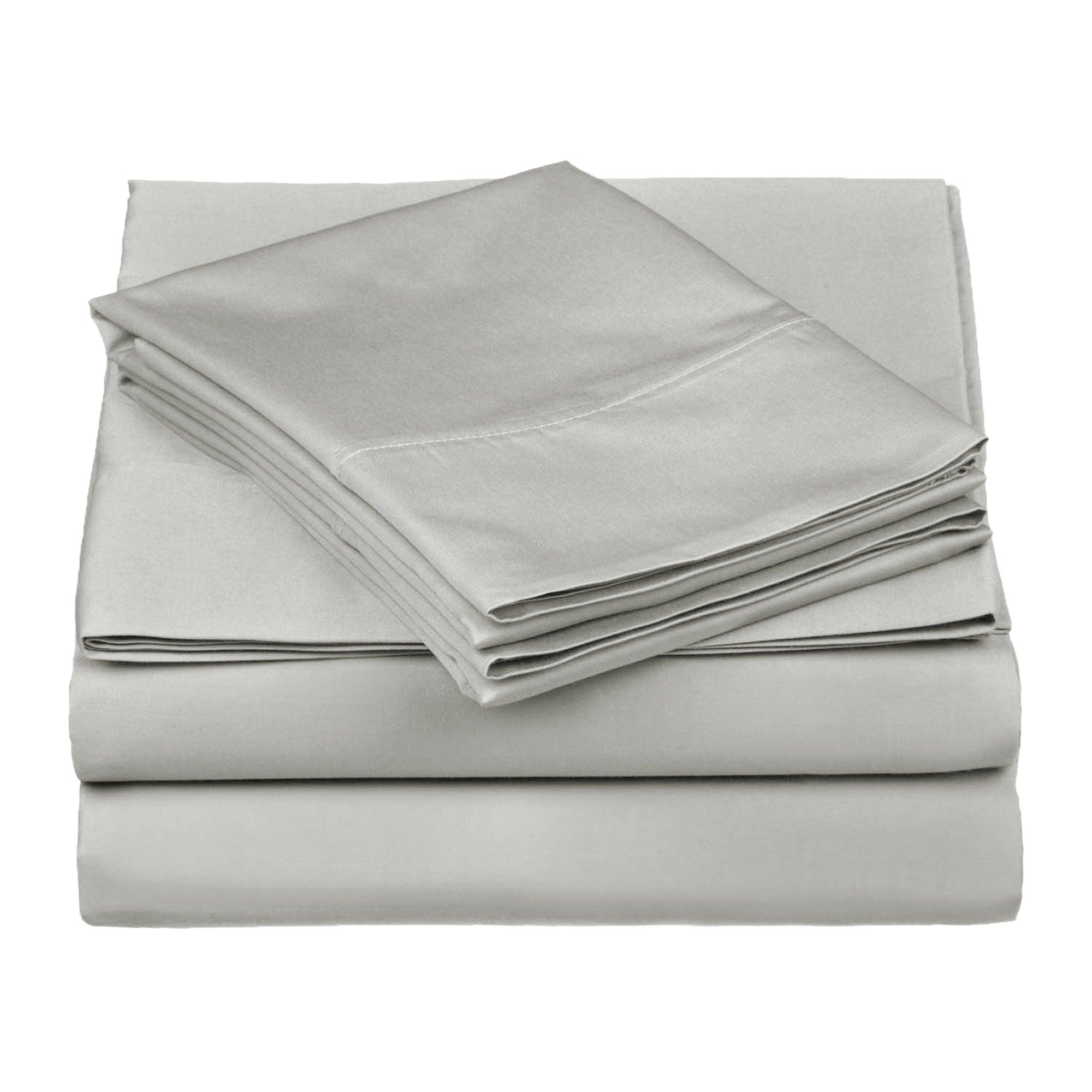 Premium 100% Egyptian Cotton 530 Thread Count Bed Sheet Set - Queen Size, 4-Piece, Breathable & Soft for Ultimate Comfort - Perfect for Luxury Hotels, Master Bedrooms & Gift Giving