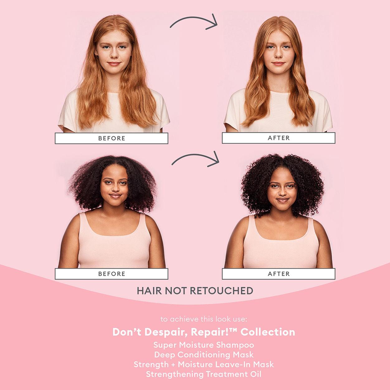 Don't Despair, Repair! Super Moisture Shampoo for Dry Damaged Hair - Deep Hydration & Repair Treatment for Salon-Quality Results at Home