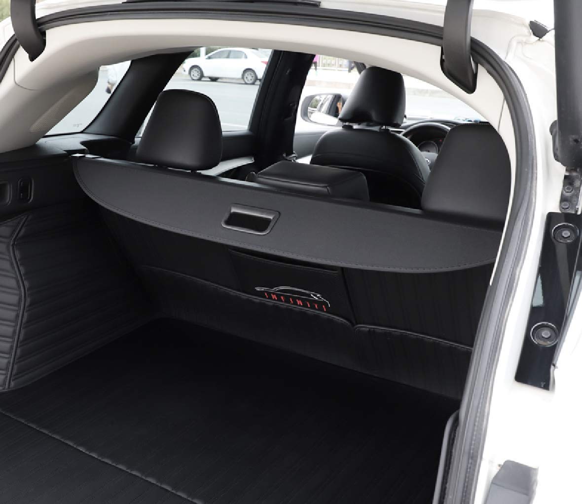 Retractable Cargo Cover for Lincoln Nautilus 2019-2024 | Tonneau Trunk Cover | Rear Cargo Security Shade | Perfect for Road Trips, Grocery Hauling & Luggage Protection