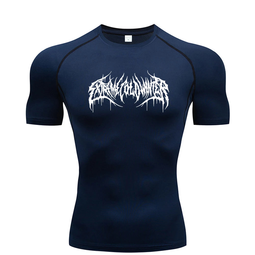 Men's Quick Dry Compression T-Shirt - Short Sleeve Workout Top for Running, Gym & Bodybuilding | Summer Fitness Shirt (S-3XL) | Ideal for Cross Training, Jogging & Active Lifestyle