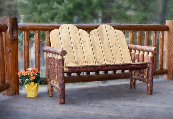 Premium Teak Wood Deck Bench for Outdoor Patio - Waterproof & Weather-Resistant Garden Seating - Perfect for Backyard, Poolside & Porch Relaxation