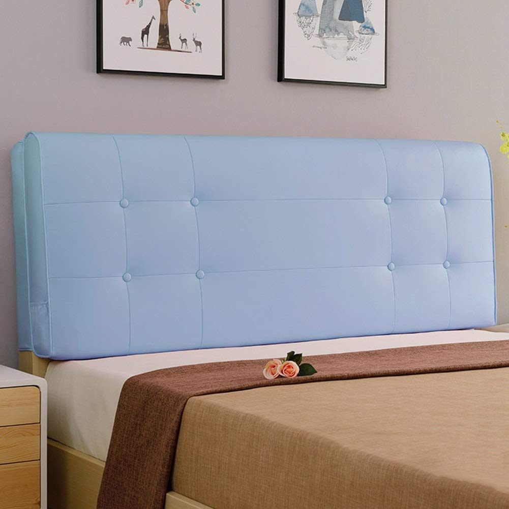 Premium KKCF Headboard Cushion - High Rebound PU Leather Backrest Support for Beds - Easy to Clean, 5 Colors & 6 Sizes (200cm, Color E) - Perfect for Bedroom Comfort, Reading & Relaxation