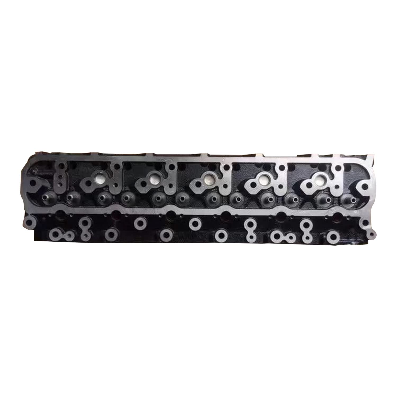 Jiayicity Cylinder Head 6137-12-1200 6137121200 Compatible with Komatsu Excavator PC200-3 PC200LC-3 PC220-3 Engine 6D105 - Replacement Part for Construction & Heavy Equipment Repair