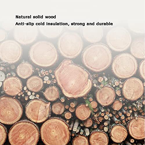 Premium Waterproof Wooden Bath Mat - 70x80cm Non-Slip Shower Floor Mat for Bathroom, Spa, Sauna & Outdoor Use - Natural Teak Wood Bathroom Rug for Tub & Shower Areas - Home Decor & Safety Essential